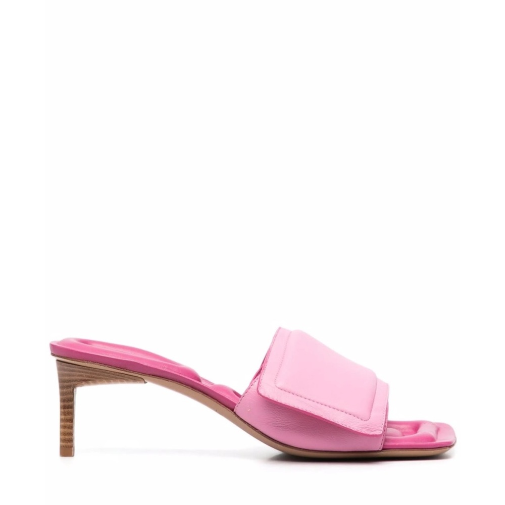 Jacquemus Pink les mules piscine sandals - Picture 4 of 8